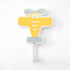 Yellow Airplane Wall Hook